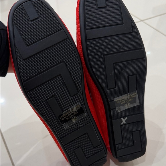 Salvatore Ferragamo looking Red Slip-On Loafers - Picture 3 of 4